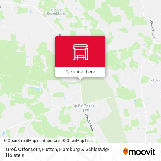 Карта Groß Offenseth, Hütten