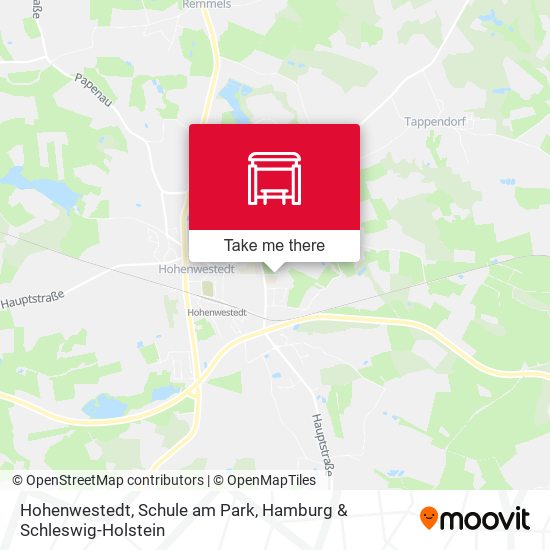 Hohenwestedt, Schule am Park map