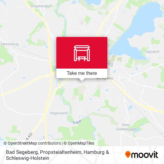 Bad Segeberg, Propsteialtenheim map