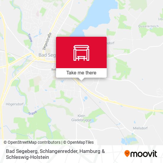 Bad Segeberg, Schlangenredder map