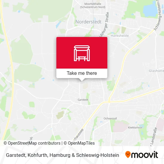 Карта Garstedt, Kohfurth