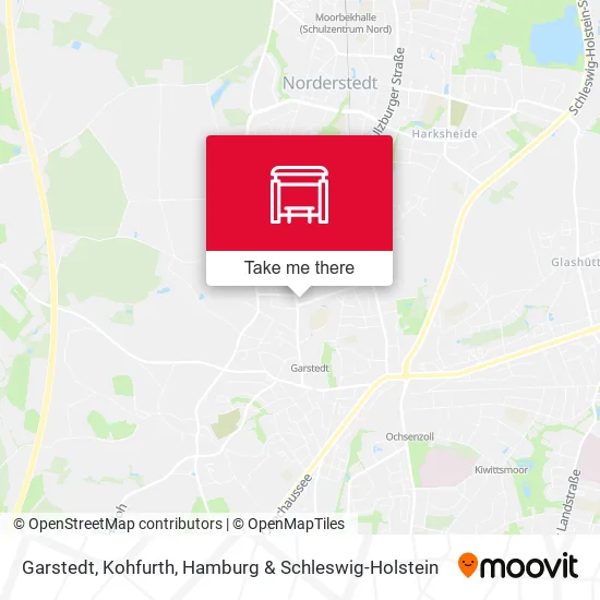 Карта Garstedt, Kohfurth
