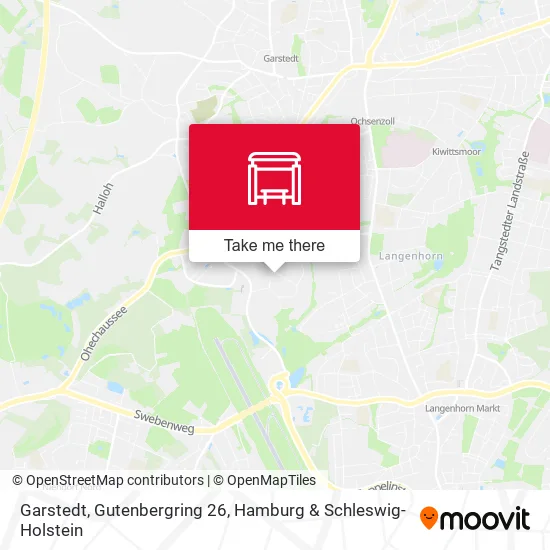 Карта Garstedt, Gutenbergring 26