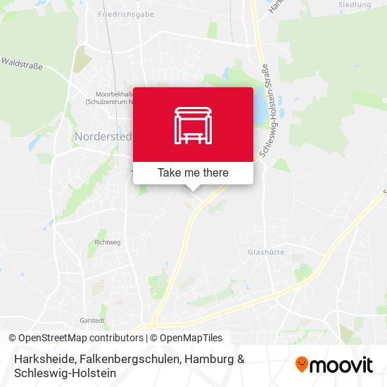 Harksheide, Falkenbergschulen map
