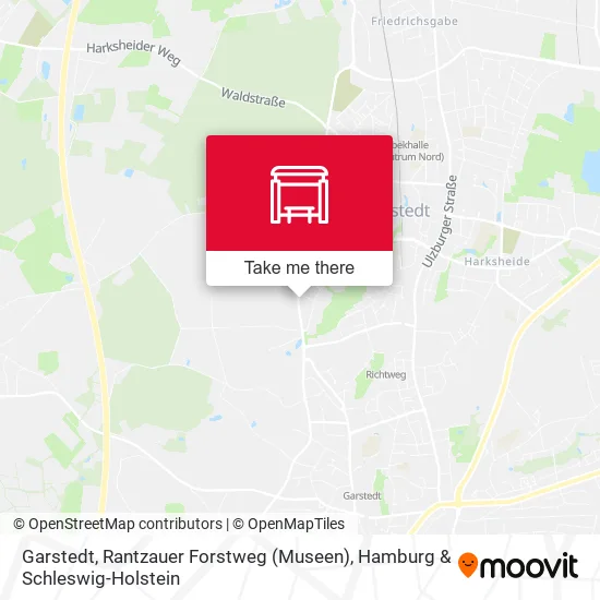 Карта Garstedt, Rantzauer Forstweg (Museen)
