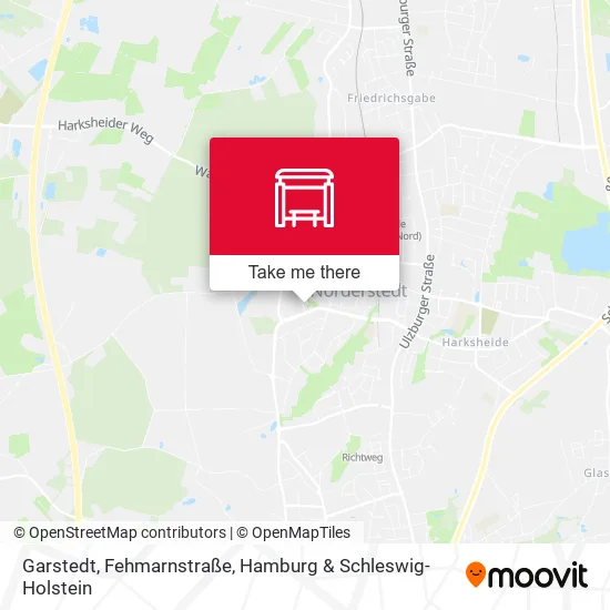 Карта Garstedt, Fehmarnstraße