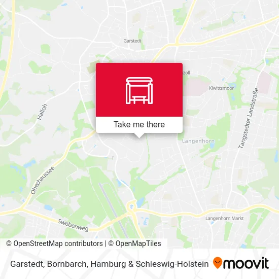 Карта Garstedt, Bornbarch