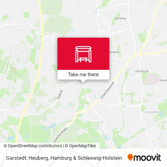 Карта Garstedt, Heuberg
