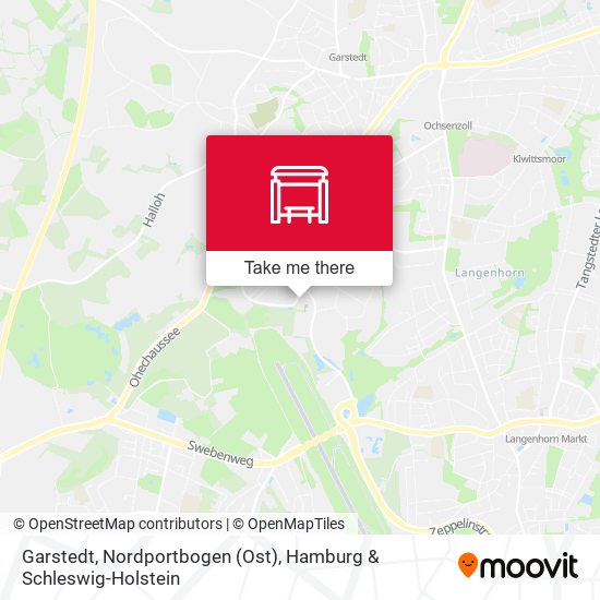 Garstedt, Nordportbogen (Ost) map