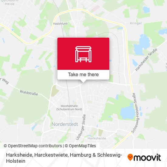 Harksheide, Harckestwiete map