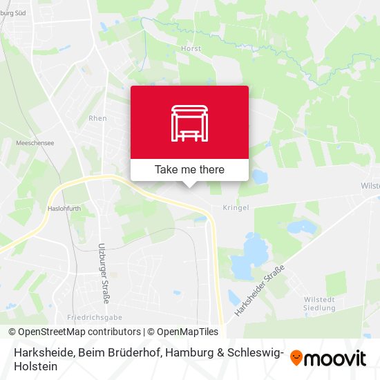 Harksheide, Beim Brüderhof map