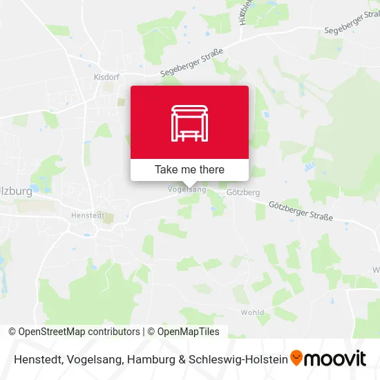 Карта Henstedt, Vogelsang