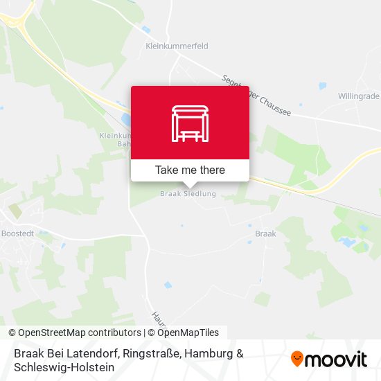 Braak Bei Latendorf, Ringstraße map