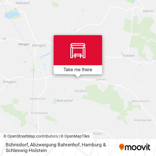 Bühnsdorf, Abzweigung Bahrenhof map