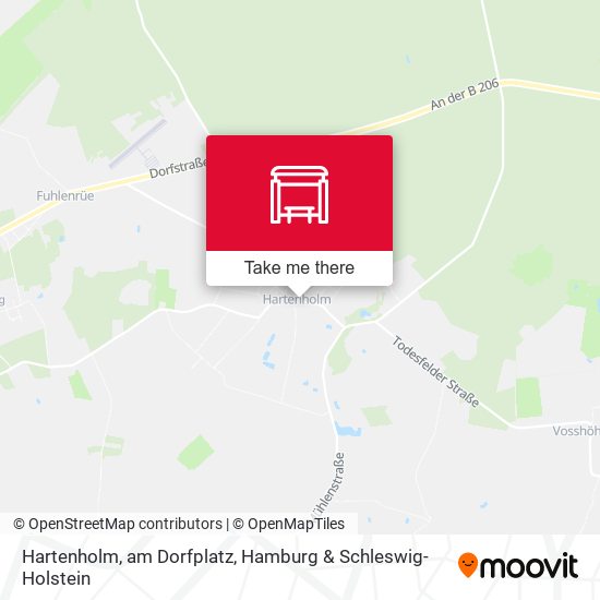 Hartenholm, am Dorfplatz map