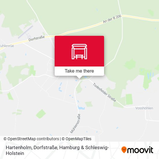 Hartenholm, Dorfstraße map