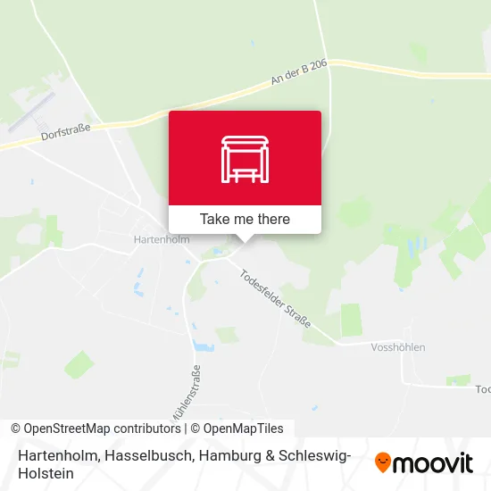 Карта Hartenholm, Hasselbusch