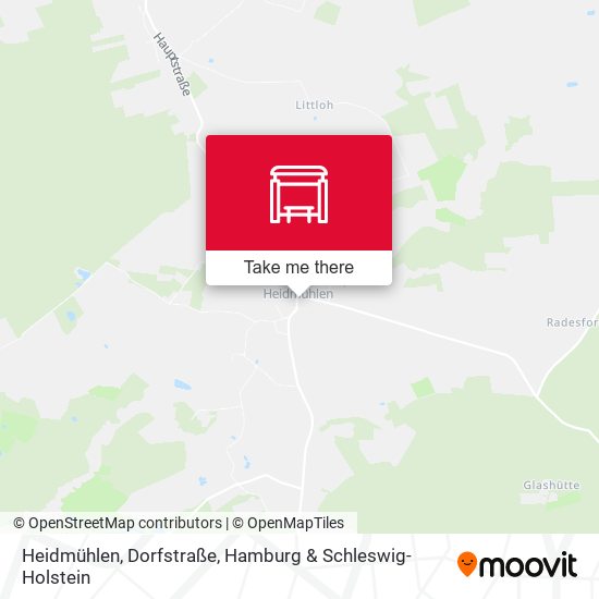 Heidmühlen, Dorfstraße map
