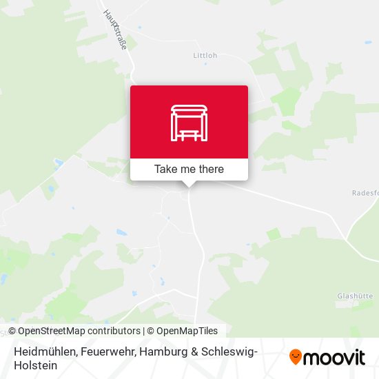 Heidmühlen, Feuerwehr map