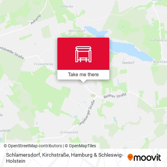 Schlamersdorf, Kirchstraße map
