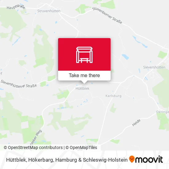Карта Hüttblek, Hökerbarg