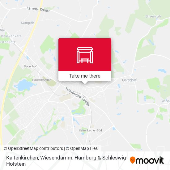 Kaltenkirchen, Wiesendamm map