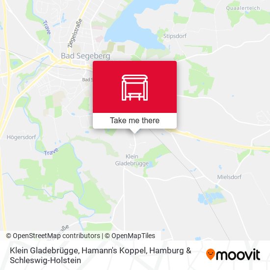 Klein Gladebrügge, Hamann's Koppel map