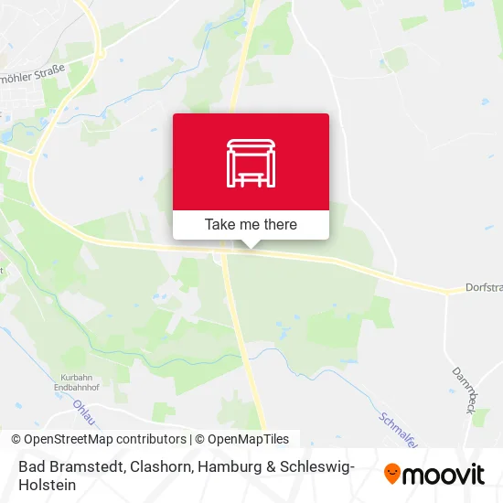 Карта Bad Bramstedt, Clashorn