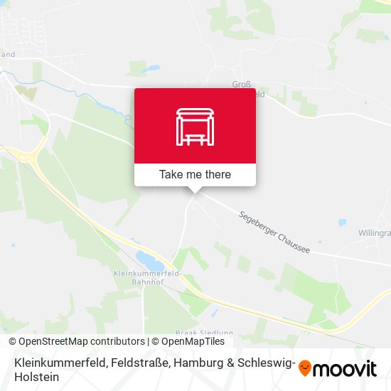 Kleinkummerfeld, Feldstraße map