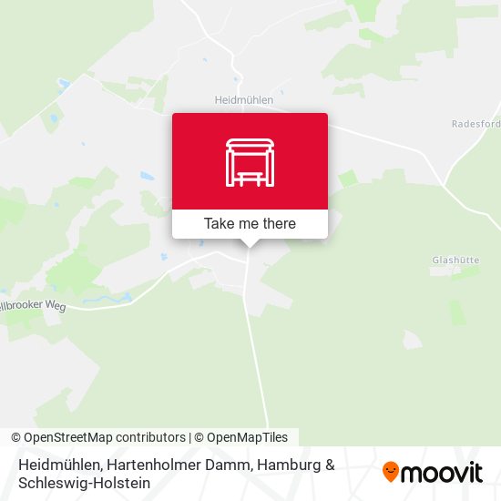 Heidmühlen, Hartenholmer Damm map