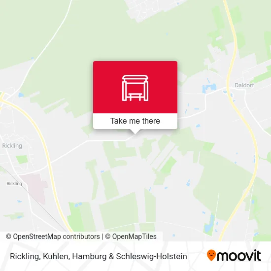 Карта Rickling, Kuhlen
