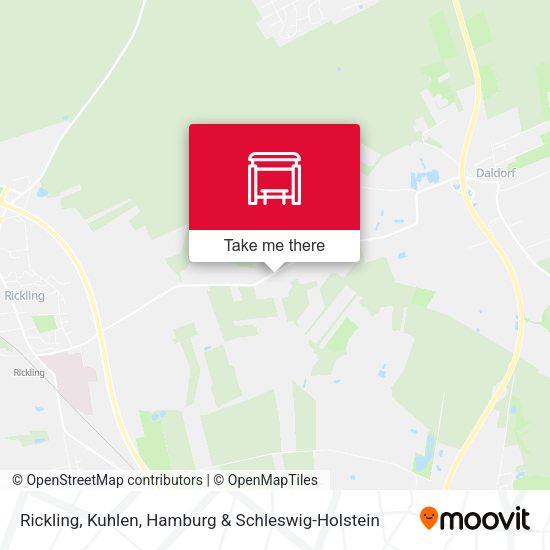 Rickling, Kuhlen map