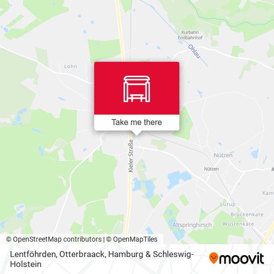Lentföhrden, Otterbraack map