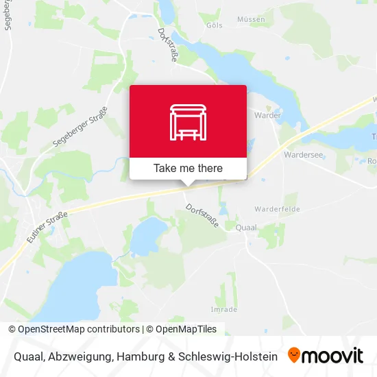 Карта Quaal, Abzweigung