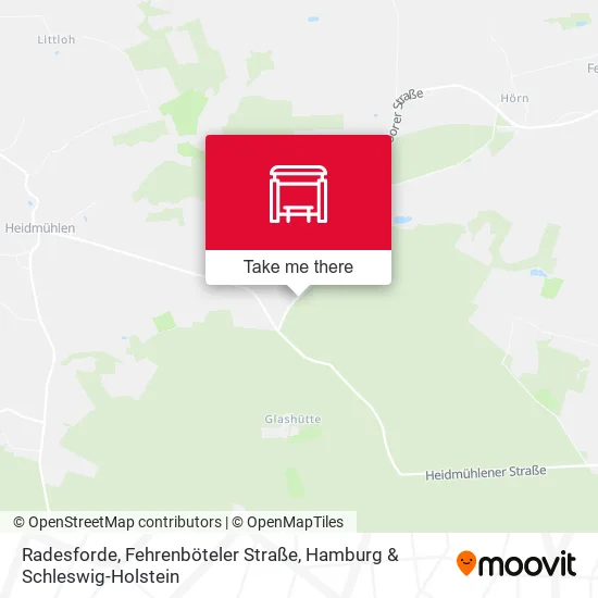 Карта Radesforde, Fehrenböteler Straße