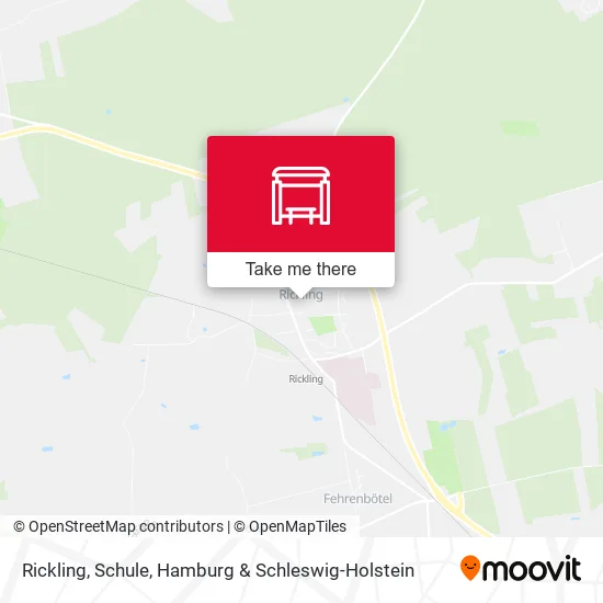 Карта Rickling, Schule