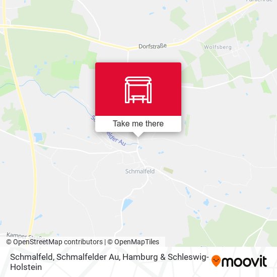 Schmalfeld, Schmalfelder Au map