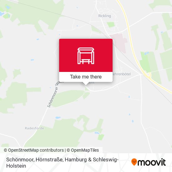 Schönmoor, Hörnstraße map