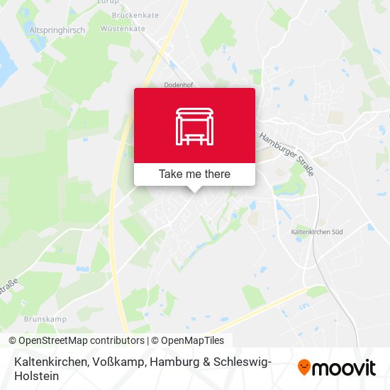 Kaltenkirchen, Voßkamp map