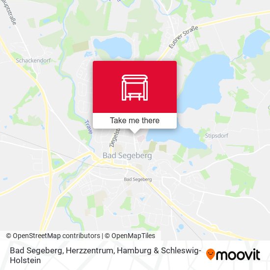 Bad Segeberg, Herzzentrum map
