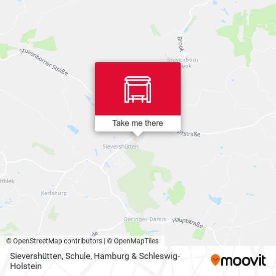Sievershütten, Schule map
