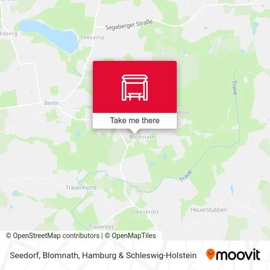 Карта Seedorf, Blomnath