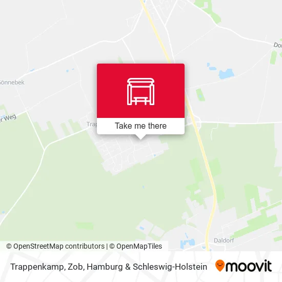 Карта Trappenkamp, Zob