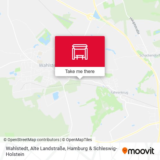 Wahlstedt, Alte Landstraße map
