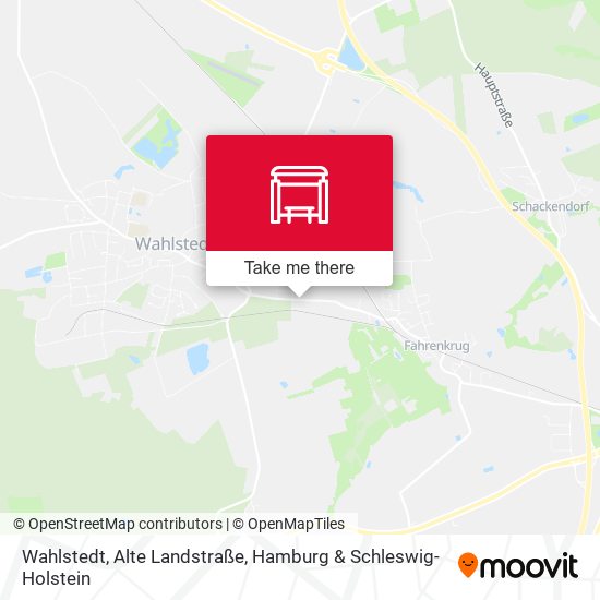 Wahlstedt, Alte Landstraße map