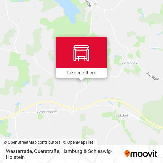 Westerrade, Querstraße map