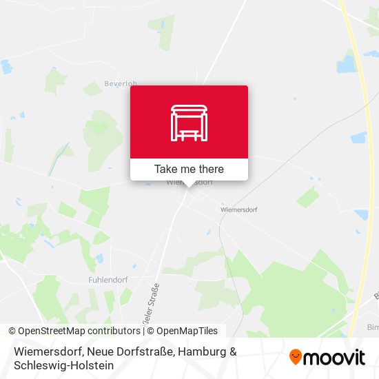 Wiemersdorf, Neue Dorfstraße map