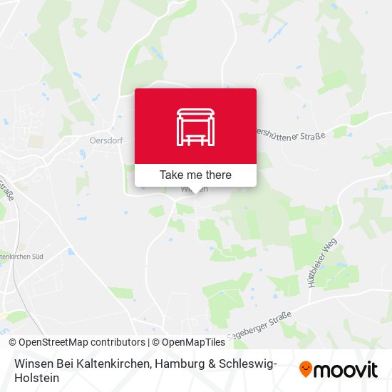 Winsen Bei Kaltenkirchen map