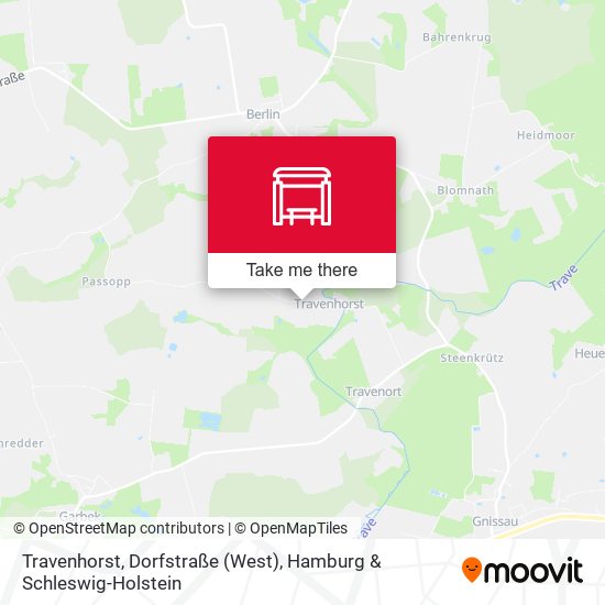Travenhorst, Dorfstraße (West) map