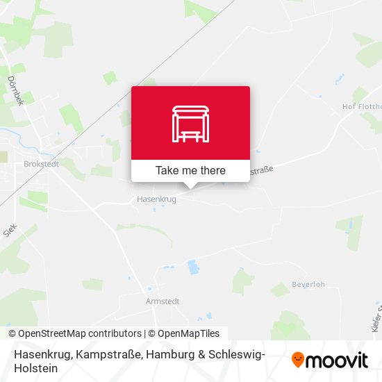 Hasenkrug, Kampstraße map